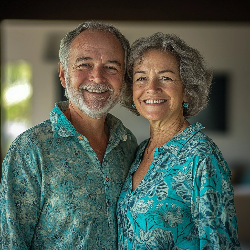 Ольга та Іван Савченки, 65 та 68 років, учасники програми 'Водна гімнастика'